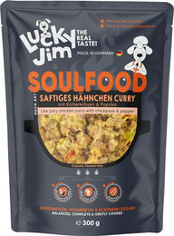Lucky Jim Soulfood Hundefutter Hähnchen Curry 6 x 300 g – Bild 1 von 1