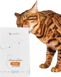 Produktbild von Lucky-Kitty Filet-Sticks Premium-Qualität Thunfisch Leckerli für Katzen