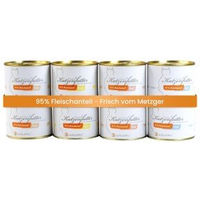 Produktbild von Lucky-Kitty Katzenfutter Probeset Premium-Qualität Getreidefrei mit hohem Fleischanteil 8 x 200g