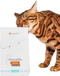 Produktbild von Lucky-Kitty Leckerli Filet-Sticks Forelle für Katzen