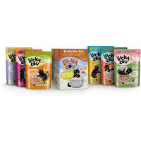 Produktbild von Lucky Lou Extra Food Brühe Mix-Box 24 x 70 g mit 6 Sorten