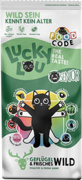 Lucky Lou Food Code Katzen Trockenfutter Senior Geflügel & Wild Getreidefrei 3 kg - 3 kg – Bild 1 von 4