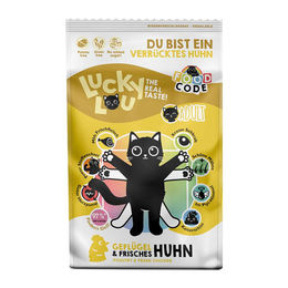 Lucky Lou Food Code Katzenfutter Adult Geflügel und Huhn getreidefrei und glutenfrei 750 g - 750 g – Bild 1 von 4