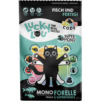 Produktbild von Lucky Lou Food Code Mono Forelle Getreidefreies Monoprotein Katzenfutter Adult 750 g