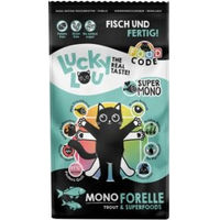 Produktbild von Lucky Lou Food Code Mono Forelle Trockenfutter für Katzen Adult Getreidefrei Monoprotein 340 g - 340 g