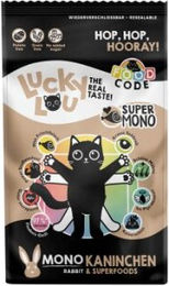 Lucky Lou Food Code Mono Kaninchen Trockenfutter für erwachsene Katzen getreidefrei und monoprotein 1,7 kg - 1,7 kg – Bild 1 von 6