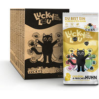 Produktbild von Lucky Lou Katzenfutter Adult Geflügel & Huhn Getreidefrei und Glutenfrei 2 x 9 kg