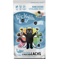 Produktbild von Lucky Lou Katzenfutter Adult Geflügel & Lachs Getreidefrei und Glutenfrei 2 x 340 g - 2 x 340 g