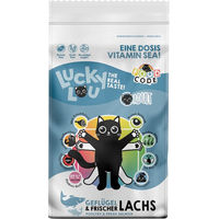 Produktbild von Lucky Lou Katzenfutter Adult Geflügel & Lachs Getreidefrei und Glutenfrei 9 kg