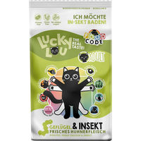 Produktbild von Lucky Lou Katzenfutter Adult Geflügel und Insekten getreidefrei und glutenfrei 1,7 kg - 1,7 kg
