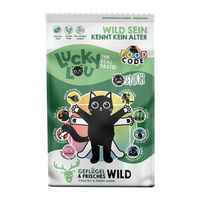 Produktbild von Lucky Lou Katzenfutter Senior Geflügel und Wild getreidefrei 750 g - 750 g