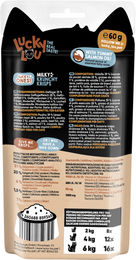 Lucky Lou Krunchy Krisps Milch Leckerli für Katzen Kitten 60 g - 10 x 60 g – Bild 1 von 6