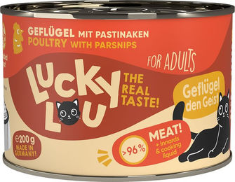 Produktbild von Lucky Lou Lifestage Adult Geflügel Getreidefrei Ohne Zucker 24x200g