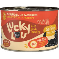 Produktbild von Lucky Lou Lifestage Adult Geflügel Getreidefrei Ohne Zucker 6x200g