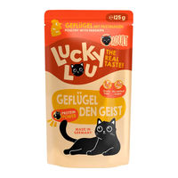 Produktbild von Lucky Lou Lifestage Adult Geflügel Getreidefrei und Ohne Zucker 16x125g
