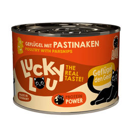 Lucky Lou Lifestage Adult Geflügel Getreidefrei und Ohne Zucker 24x200g – Bild 1 von 2