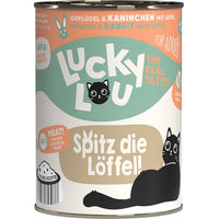 Produktbild von Lucky Lou Lifestage Adult Geflügel und Kaninchen getreidefrei und ohne Zucker 6x400g - 6 x 400 g
