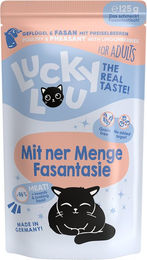 Produktbild von Lucky Lou Lifestage Adult Hundefutter Geflügel & Fasan getreidefrei ohne Zucker 16x125g