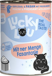 Produktbild von Lucky Lou Lifestage Adult Hundefutter Geflügel & Fasan getreidefrei ohne Zucker 24x400g