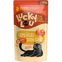 Produktbild von Lucky Lou Lifestage Adult Hundefutter Geflügel getreidefrei ohne Zucker 16x125g
