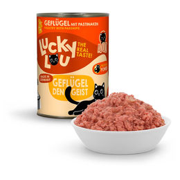 Lucky Lou Lifestage Adult Hundefutter Geflügel getreidefrei und ohne Zucker 24x400g – Bild 1 von 2