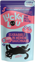 Produktbild von Lucky Lou Lifestage Adult Hundefutter Geflügel & Insekten getreidefrei 16x125g