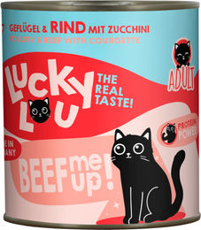 Lucky Lou Lifestage Adult Hundefutter Geflügel & Rind getreidefrei und glutenfrei 2 x 800 g – Bild 1 von 3