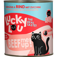 Produktbild von Lucky Lou Lifestage Adult Hundefutter Geflügel & Rind getreidefrei und glutenfrei 2 x 800 g