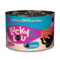 Produktbild von Lucky Lou Lifestage Adult Hundefutter Geflügel und Ente getreidefrei und ohne Zucker 6x200g