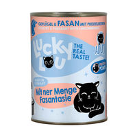 Produktbild von Lucky Lou Lifestage Adult Hundefutter Geflügel und Fasan getreidefrei ohne Zucker 24x400g