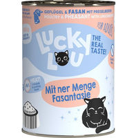 Produktbild von Lucky Lou Lifestage Adult Hundefutter Geflügel und Fasan getreidefrei ohne Zucker 6x400g