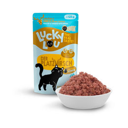 Lucky Lou Lifestage Adult Hundefutter Geflügel und Hirsch getreidefrei ohne Zucker 16x125g – Bild 1 von 2