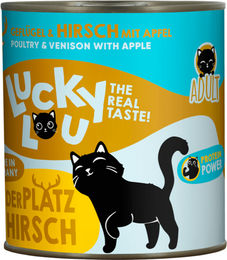 Lucky Lou Lifestage Adult Hundefutter Geflügel und Hirsch getreidefrei und glutenfrei 800 g – Bild 1 von 3