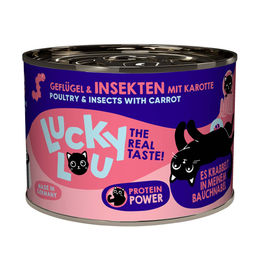 Lucky Lou Lifestage Adult Hundefutter Geflügel und Insekten getreidefrei ohne Zucker 6x200g – Bild 1 von 2