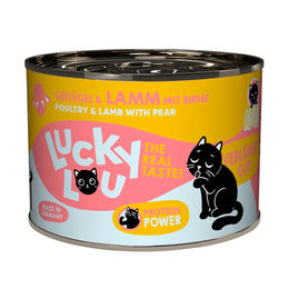 Lucky Lou Lifestage Adult Hundefutter Geflügel und Lamm getreidefrei ohne Zucker 24x200g – Bild 1 von 2