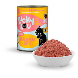 Lucky Lou Lifestage Adult Hundefutter Geflügel und Lamm getreidefrei ohne Zucker 6x400g – Bild 1 von 2