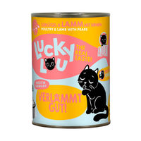 Produktbild von Lucky Lou Lifestage Adult Hundefutter Geflügel und Lamm getreidefrei und ohne Zucker 24x400g