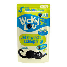 Lucky Lou Lifestage Adult Hundefutter Rind und Insekten getreidefrei ohne Zucker 16x125g – Bild 1 von 2