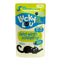 Produktbild von Lucky Lou Lifestage Adult Hundefutter Rind und Insekten getreidefrei ohne Zucker 16x125g