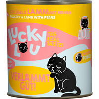 Produktbild von Lucky Lou Lifestage Adult Katzenfutter Geflügel & Lamm getreidefrei und glutenfrei 800 g