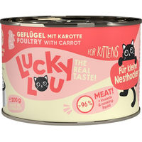 Produktbild von Lucky Lou Lifestage Kitten Geflügel Getreidefrei Ohne Zucker 6x200g