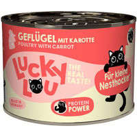 Produktbild von Lucky Lou Lifestage Kitten Nassfutter Geflügel Getreidefrei ohne Zucker 24 x 200 g - 24 x 200 g
