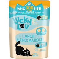 Produktbild von Lucky Lou Lifestage Pouch Kitten Geflügel & Forelle getreidefrei und glutenfrei 300 g