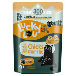Lucky Lou Lifestage Senior Geflügel Stückchen in Sauce Getreidefrei und Glutenfrei 300 g - 6 x 300 g – Bild 1 von 4