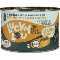 Produktbild von Lucky Lou Lifestage Senior Hund Geflügel getreidefrei und ohne Zucker 24x200g