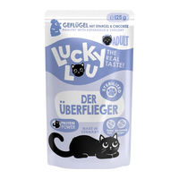 Produktbild von Lucky Lou Lifestage Sterilized Geflügel Getreidefrei Ohne Zucker 16x125g