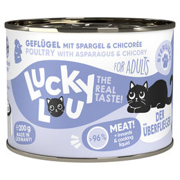 Lucky Lou Lifestage Sterilized Katzenfutter Adult Geflügel Stückchen in Sauce 200 g - 24 x 200 g – Bild 1 von 7