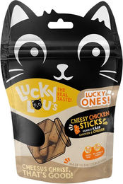 Lucky Lou Lucky Ones Crunchy Sticks Huhn & Käse für Katzen 50g - 8 x 80 g – Bild 1 von 5