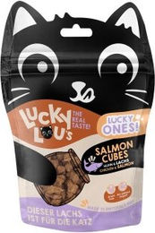 Lucky Lou Lucky Ones Cubes Leckerli Huhn und Lachs für alle Altersstufen 8x80g - 8 x 80 g – Bild 1 von 2