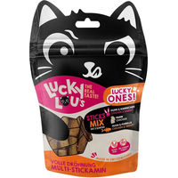 Produktbild von Lucky Lou Lucky Ones Sticks Mixpaket Katzen Leckerli mit Geflügel Huhn Kaninchen und Forelle 50g - 8 x 50 g